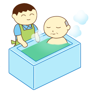一人ずつの入浴